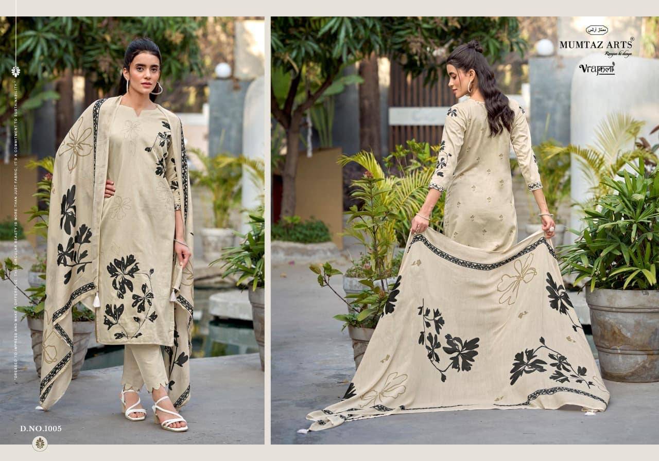   SATHVIKA BY MUMTAZ ARTS 1001 TO 1005 Series Beautiful Festive Suits Stylish Fancy Colorful Casual Wear & Ethnic Wear VISCOSE JAM DIGITAL PRINT Dresses At Wholesale Price